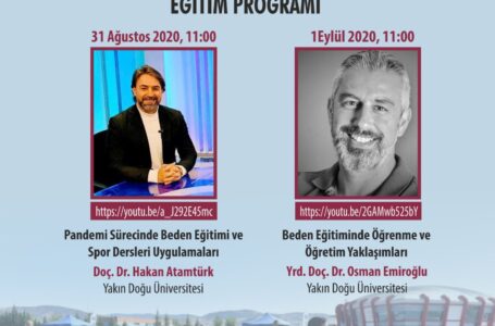 Yakın Doğu Üniversitesi Beden Eğitimi Sağlık ve Spor Öğretmenlerine Yönelik Hizmetiçi Eğitim Programı Düzenleniyor…