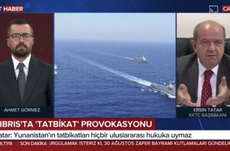 BAŞBAKAN ERSİN TATAR, YUNANİSTAN’IN DOĞU AKDENİZ’DEKİ GAYRI YASAL FAALİYETLERİNİ VE SON GELİŞMELERİ TRT HABER’DE DEĞERLENDİRDİ.