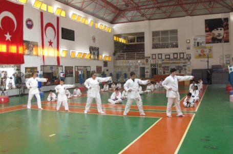 Martialarts kuşak sınavı yapıldı