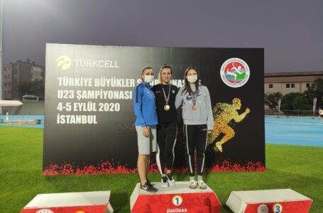 Atletlerimiz Türkiye Şampiyonası’na damga vurdu