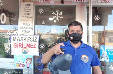 Doğruöz Market – Kaptan Dezenfekte Edildi