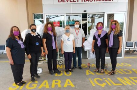 Çagdaslar gmsa devlet hastahanesine  bağış  yapti