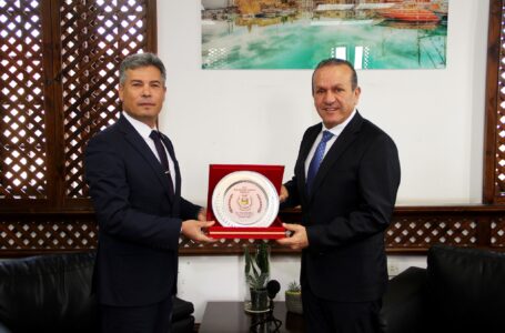 Bakan Ataoğlu, Karakoç’u kabul etti…