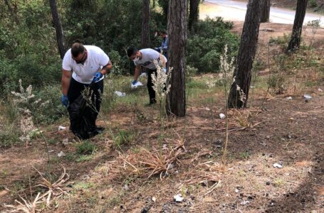 ÇEVRE KORUMA DAİRESİ, TEMİZLİK ETKİNLİKLERİNİ SÜRDÜRÜYOR