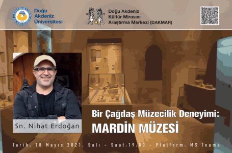 DAÜ-DAKMAR ÇEVRİM İÇİ 18 MAYIS DÜNYA MÜZELER GÜNÜ ETKİNLİĞİ GERÇEKLEŞTİRDİ