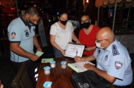 İSKELE’DEKİ İŞ YERİLERİNDE ‘KORONA’ DENETİMLERİ SÜRÜYOR