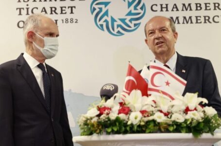 Cumhurbaşkanı Ersin Tatar, İstanbul Ticaret Odası’nı ziyaret etti