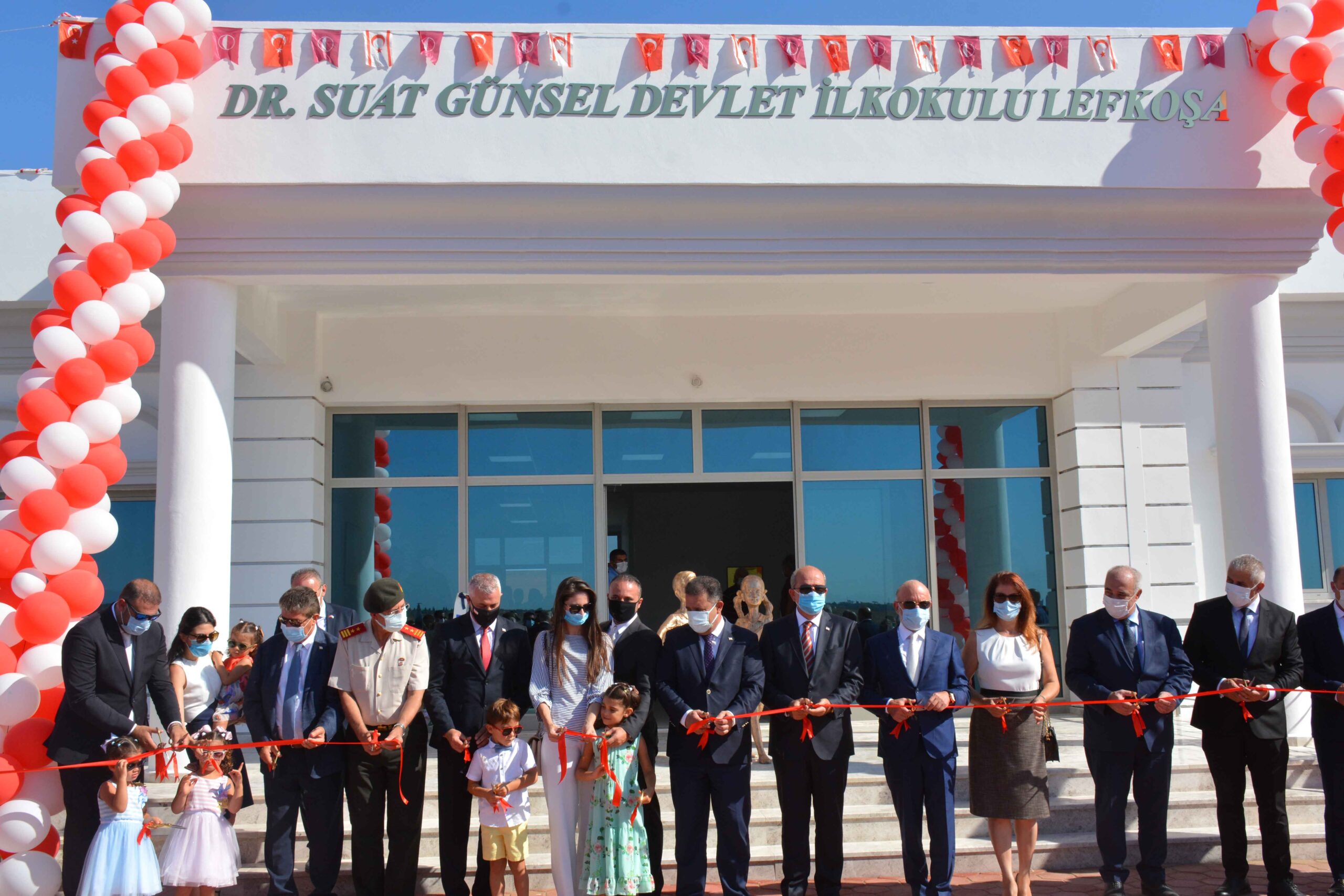 Dr.Suat Günsel Lefkoşa Devlet ilk okulu açıldı