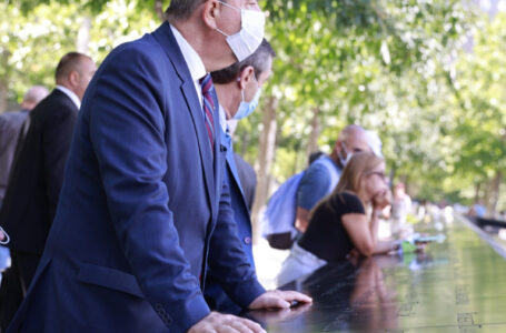 Cumhurbaşkanı Tatar, 11 Eylül Anıtı ve Müzesini ziyaret etti