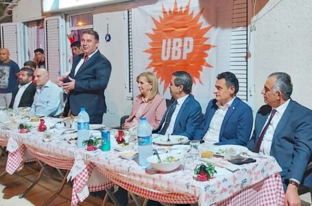 Tuzla’da UBP Ersan Saner dedi