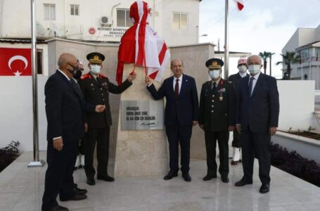 Mücahit komutanları derneği Atatürk büstü  açıldı