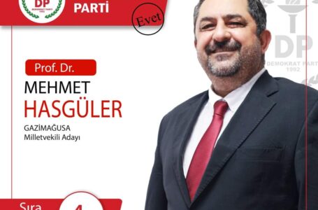 DP mv adayı Mehmet Hasgüler “Partiye mühür vuranların tercih yapması iradeyi kesti”