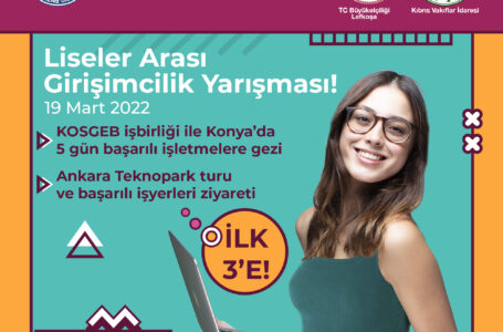 DAÜ EV SAHİPLİĞİNDE LİSELER ARASI GİRİŞİMCİLİK YARIŞMASI GERÇEKLEŞECEK