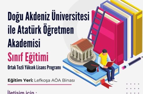 DAÜ EĞİTİM FAKÜLTESİ İLE ATATÜRK ÖĞRETMEN AKADEMİSİ’NDEN ORTAK YÜKSEK LİSANS PROGRAMI