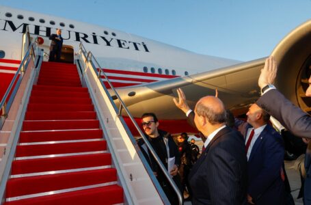 TC Cumhurbaşkanı Erdoğan KKTC’den ayrıldı