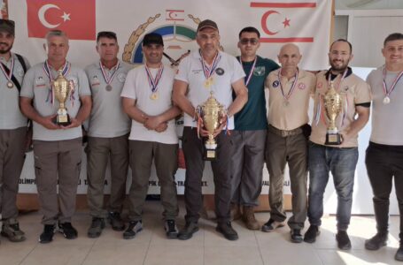 KKTC Atıcılık Federasyon kupası 9mm Tabanca Müsabakası Takım 1.si ve “ŞAMPİYON” Maraş Avcılık Atıcılık Birliği oldu.