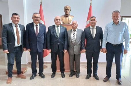 DAÜ VYK’DAN TÜRKİYE CUMHURİYETİ LEKOŞA BÜYÜKELÇİLİĞİ’NE NEZAKET ZİYARETİ