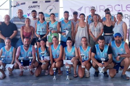Gmbtk SEZONUN İLK PLAJ TENİS TURNUVASI KOCAREİS’DE TAMAMLANDI