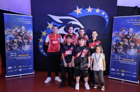 BİLARDO GENÇ MİLLİ TAKIM SLOVENYA’DA MÜCADELE EDİYOR