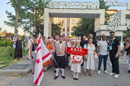Değirmenlik Akıncılar Belediyesi Halk Dansları Topluluğu, Ankara’da festivale katıldı