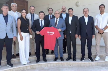 Başçeri, cimnastik heyetiyle görüştü
