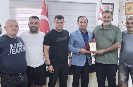 YENİBOĞAZİÇİ BELEDİYE BAŞKANI KATİP DEMİR’E TEŞEKKÜR ZİYARETİ