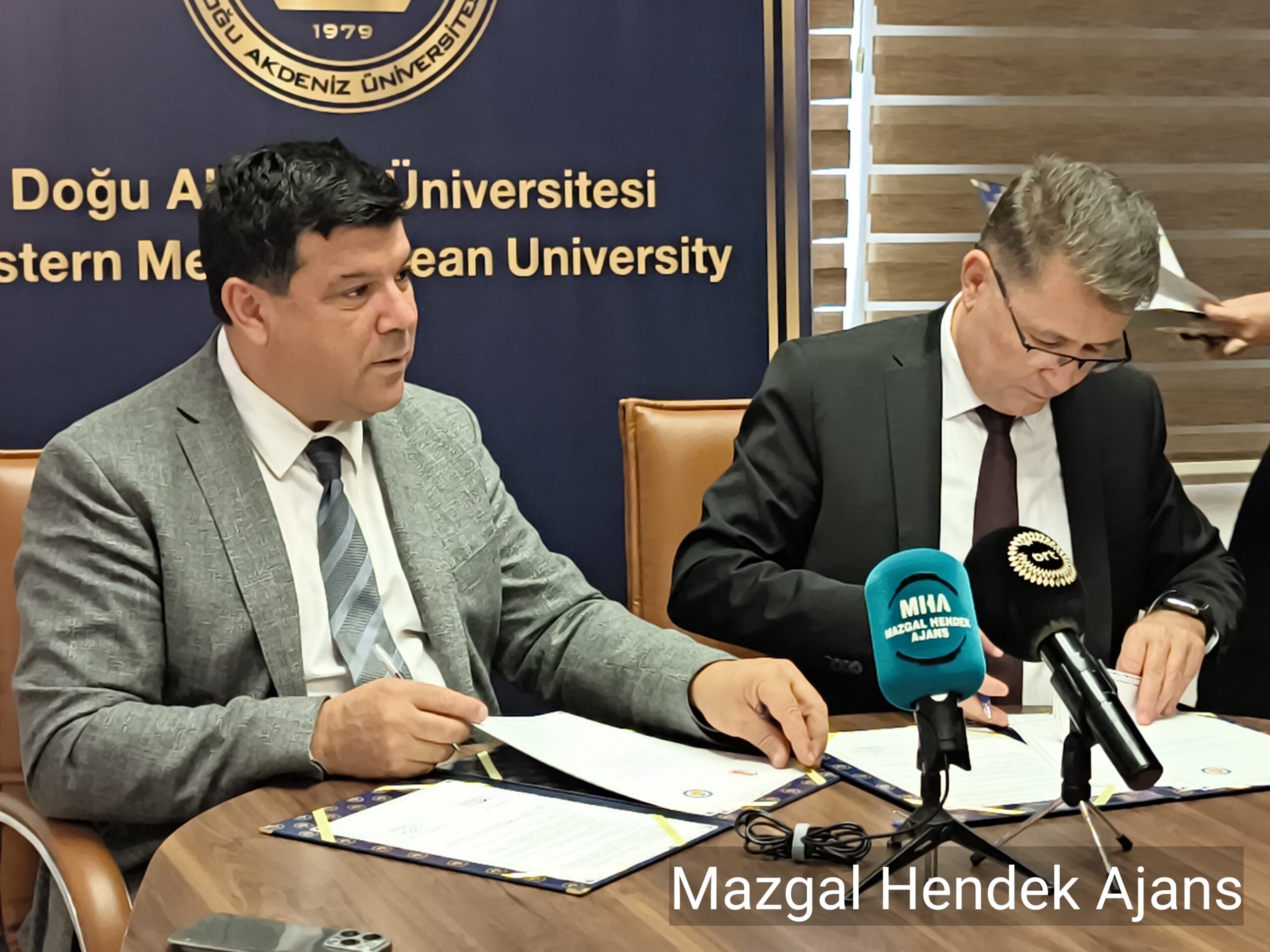 Doğu Akdeniz Üniversitesi ile Türk Dil Kurumu arasında işbirliği protokolü imzalandı.