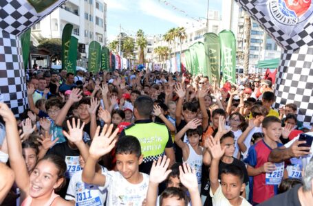 Cumhurbaşkanı Tufan Erhürman ve eşi Nilden Bektaş Erhürman, Girne Yarı Maratonu’na katıldı