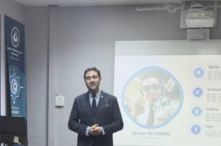 DAÜ’DE PİLOTLUK MESLEĞİNE DAİR BİLGİLENDİRİCİ SÖYLEŞİ