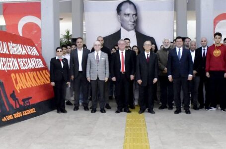 DAÜ’DE ÇANAKKALE ZAFERİ’NİN 111. YILINA ÖZEL ANMA PROGRAMI GERÇEKLEŞTİRİLDİ