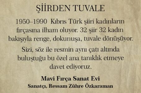 Şiir den tuval e