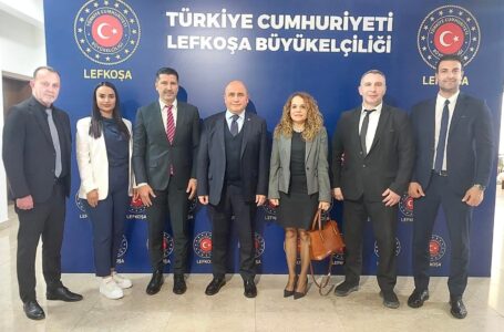Cimnastik Federasyonu’ndan Başçeri ve Amcaoğlu’na nezaket ziyaretleri