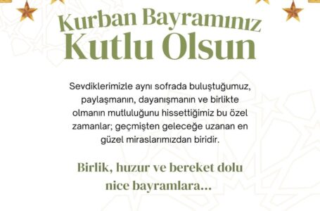 Değirmenlik Akıncılar  belediyesi başkanı Ali karavezirker in kurban bayramı mesajı