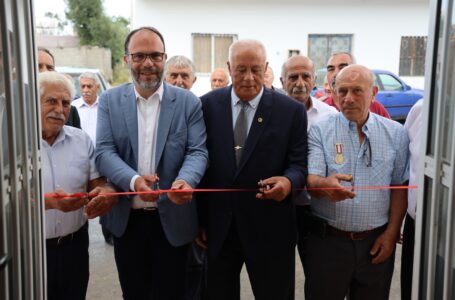 Gaziler derneği iskele şube binası törenle açıldı