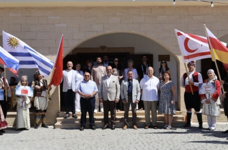 CIOFF DÜNYA BAŞKANI VE KONUK ÜLKELERDEN NEZAKET ZİYARETİ