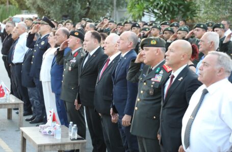 Alaminyo şehitleri, törenle anıldı