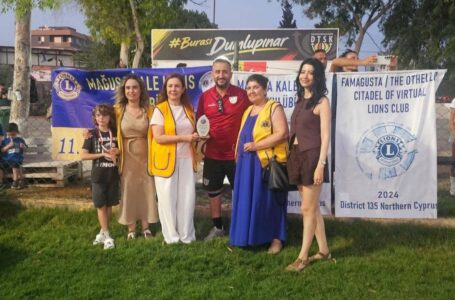Mağusa kale Lions kulübü Spor şöleni