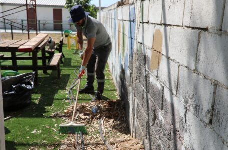 Değirmenlik Akıncılar belediyesi okullara bakım yaptı