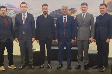 Türkiye Turizm Bakan yardımcısı,  sn Nadir Alparslan Bey, KKTC standımızı ziyaret etti.